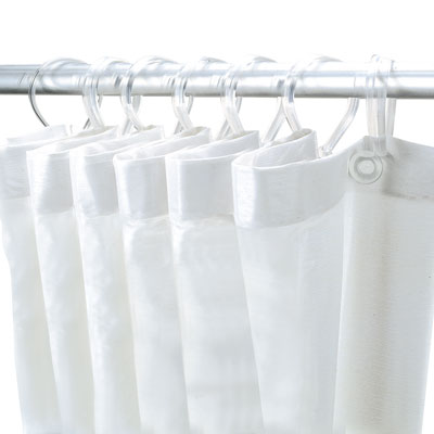 Delabie Straight Shower Curtain Track Set